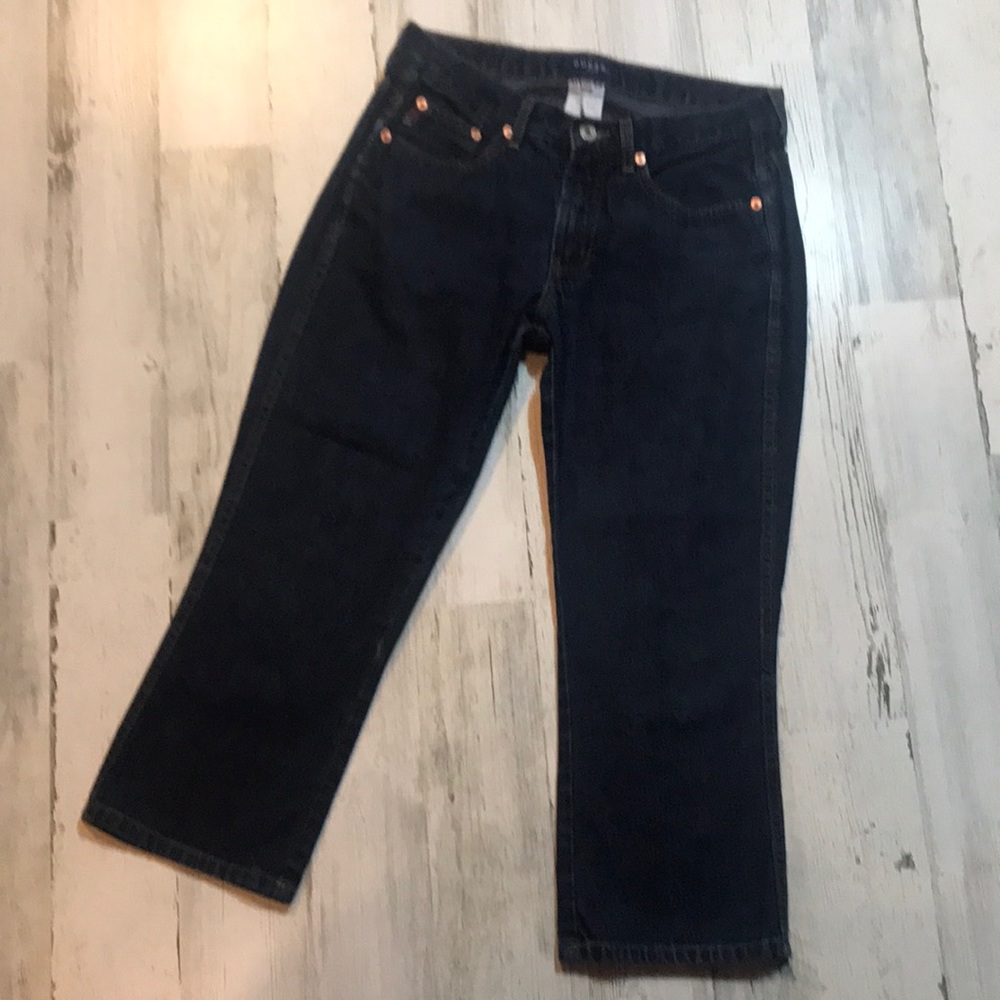 Dark wash guess Capri jeans size 28
